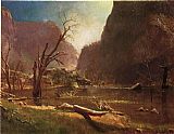 Hatch-Hatchy Valley, California by Albert Bierstadt